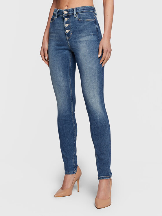 Guess Guess Jeans W3RA28 D4W92 Blau Skinny Fit