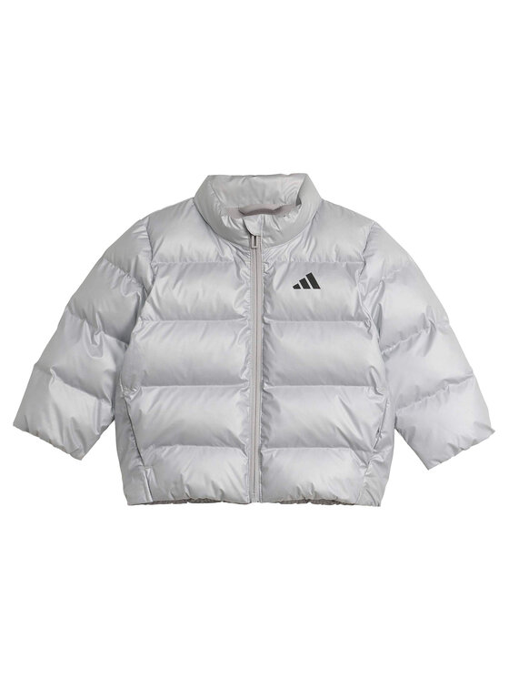 adidas Geacă de iarnă Glam JM8870 Gri Regular Fit