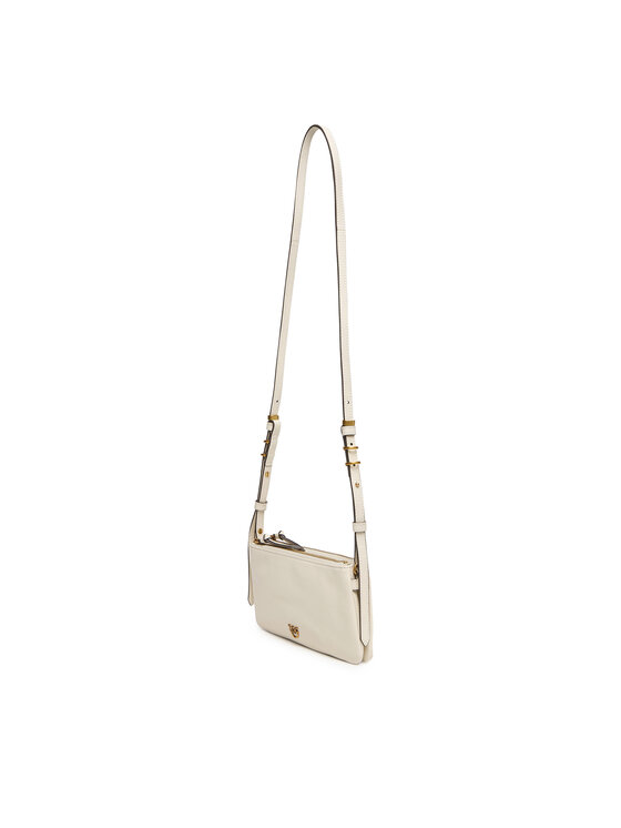 PINKO PINKO Kabelka Double Mini Al 25-26 PLTT 105359 A0QO Bílá