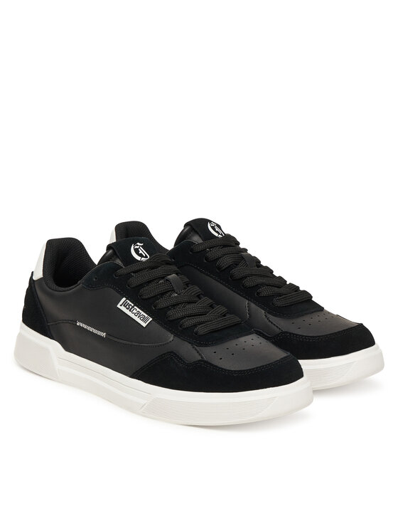 Just Cavalli Just Cavalli Sportcipők 79QA3SB2 ZPB51 Fekete