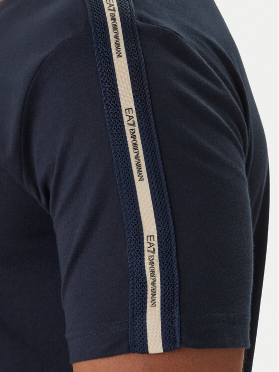 EA7 Emporio Armani EA7 Emporio Armani Póló 7M001476 AF10375 Kék Regular Fit