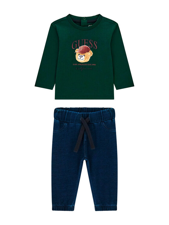 Guess Set bluză și pantalon I6YG07 7K4014 Colorat Regular Fit
