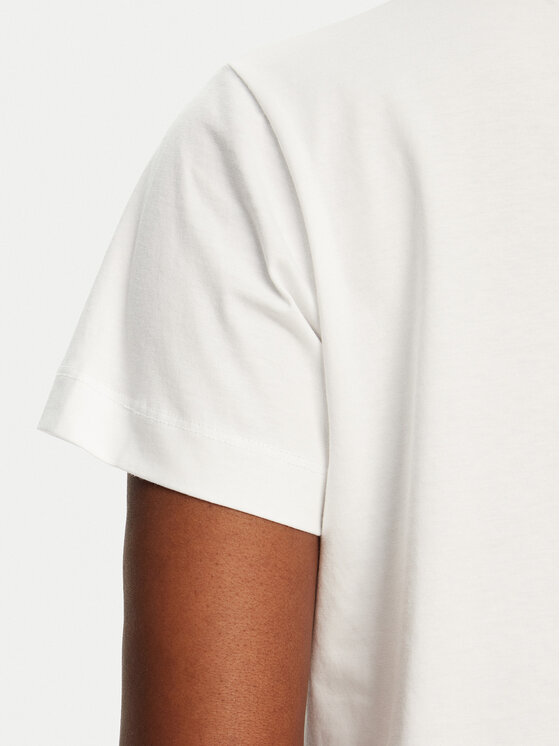 PINKO PINKO T-Shirt Nambrone 103320 A2G7 Bílá Regular Fit