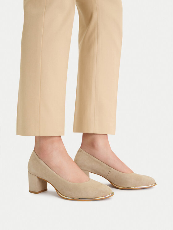 Lasocki Pantofi pumps CEO-WB-VELA-01 Bej