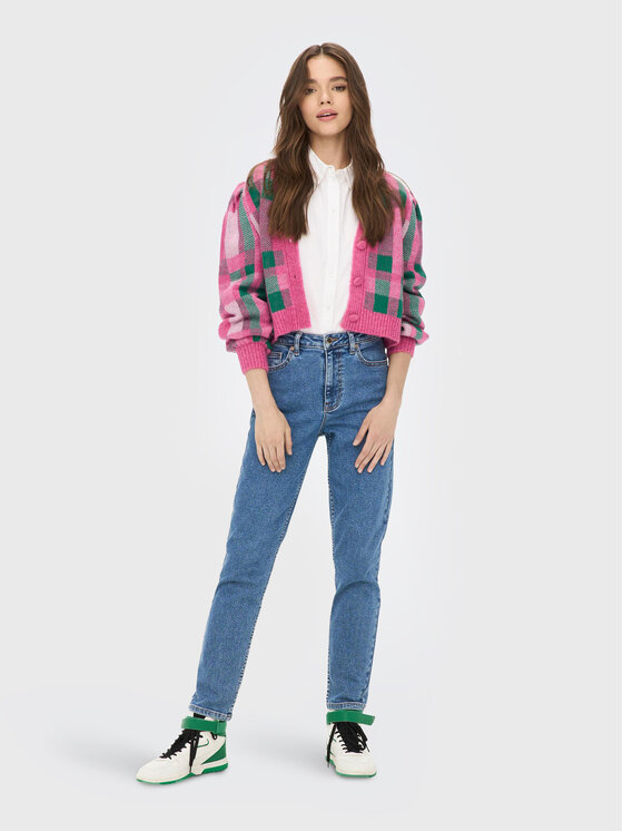 ONLY ONLY Kardigāns Kelly 15260251 Rozā Regular Fit