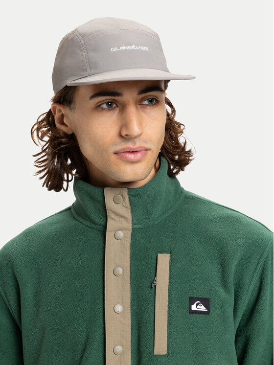 Quiksilver Quiksilver Флісовий реглан No Destination EQYPF03072 Зелений Regular Fit