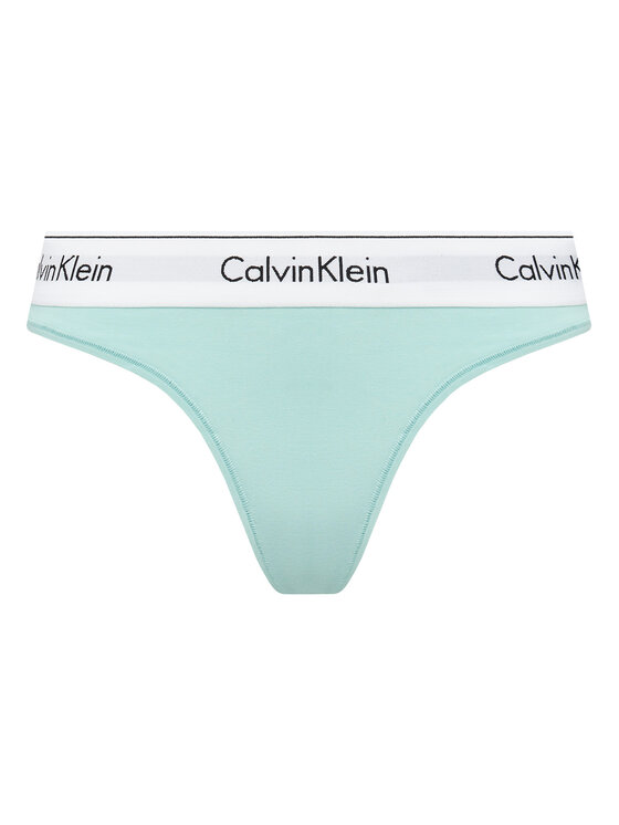 Calvin Klein Underwear Calvin Klein Underwear Stringi 0000F3786E Zielony