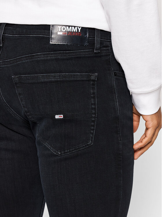 Tommy Jeans Tommy Jeans Jeansy Scanton DM0DM09561 Černá Slim Fit