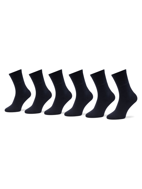 Set di 6 paia di calzini lunghi da uomo Bugatti