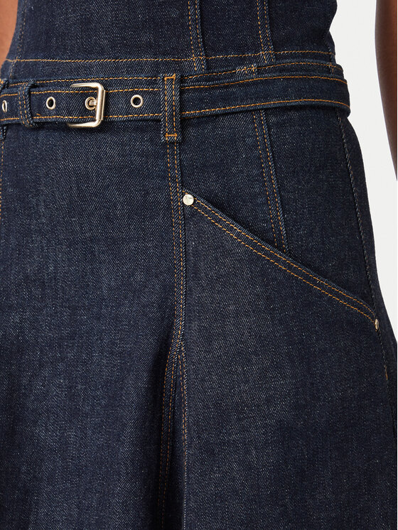 Guess Guess Spódnica jeansowa W6YD03 D1348 Granatowy Regular Fit