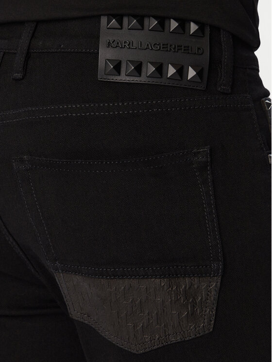 KARL LAGERFELD KARL LAGERFELD Дънки 265518 564859 Черен Tapered Fit