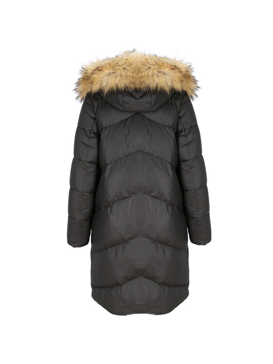 Perso Perso Kurtka puchowa BLH220011FXF Czarny Regular Fit