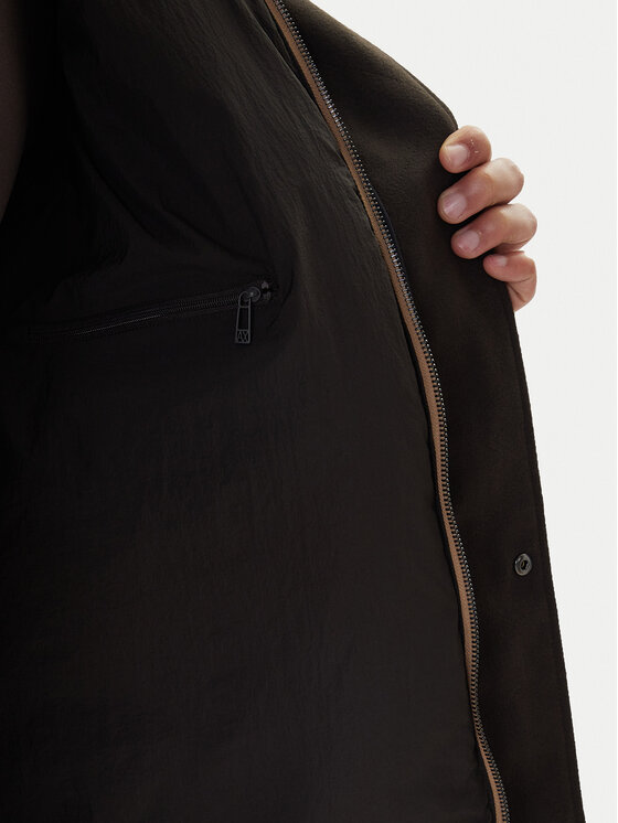 Armani Exchange Armani Exchange Zimní bunda XM001135 AF16652 MB044 Hnědá Oversize