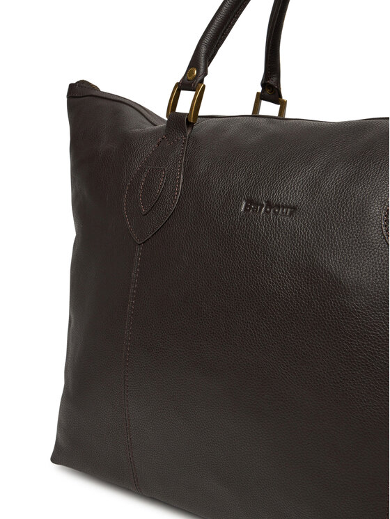 Barbour Barbour Tasche Leather Medium Travel Explorer UBA0008BR91 Braun