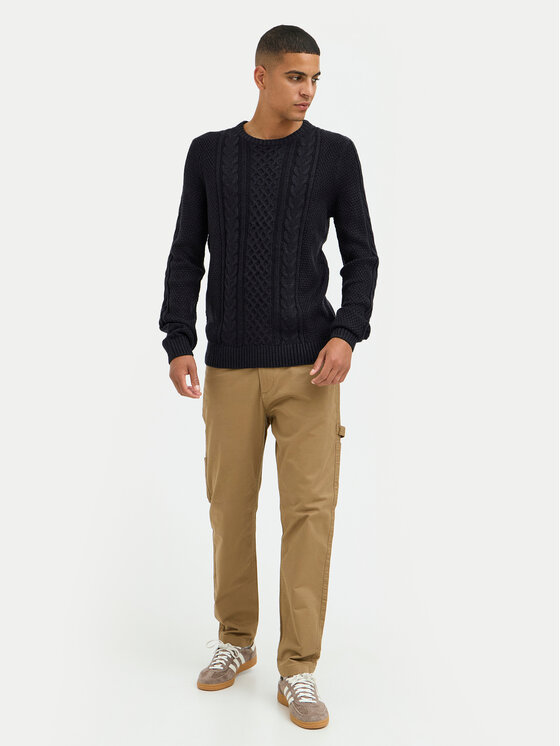 Blend Blend Sweter 20717439 Czarny Regular Fit