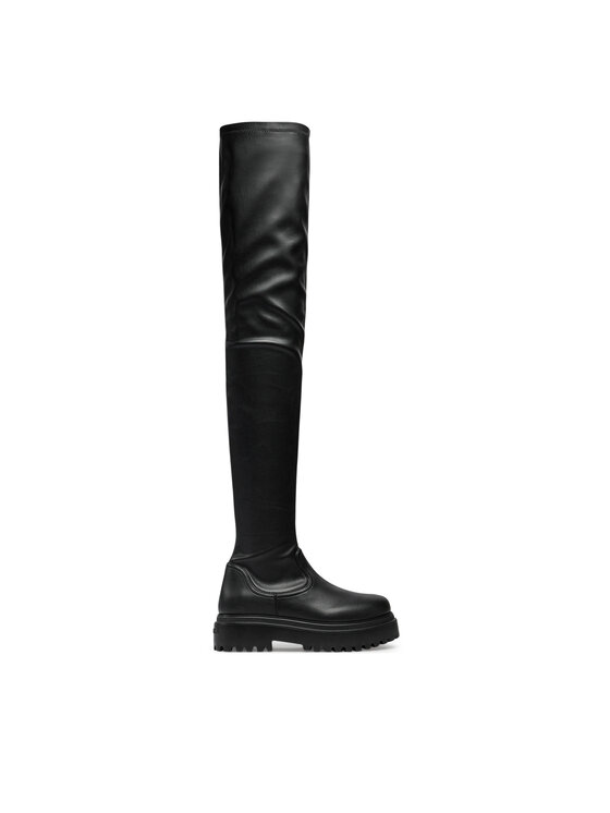 Női Combcsizma Le Silla, Méret: 40.5, Fekete, Cuissard Ranger 6487V020M1PPFAK001
