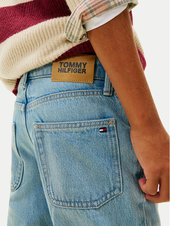 Tommy Hilfiger Tommy Hilfiger Džínsy KB0KB10035 S Modrá Regular Fit