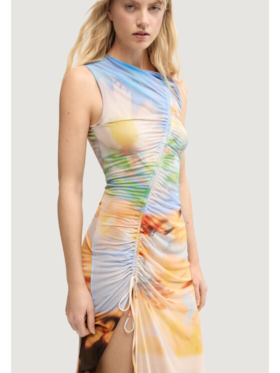 Desigual Desigual Ikdienas kleita VEST_JADE Oranžs Egg Fit