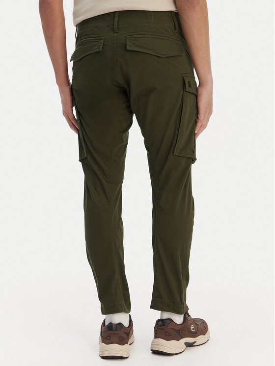 G-Star Raw G-Star Raw Medžiaginės kelnės Rovic D02190-5126 Žalia Regular Fit