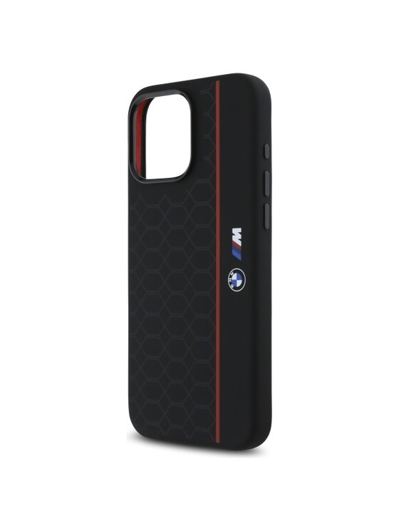 BMW Motorsport BMW Motorsport Etui na telefon Silicone Hexagon Red Line Czerwony