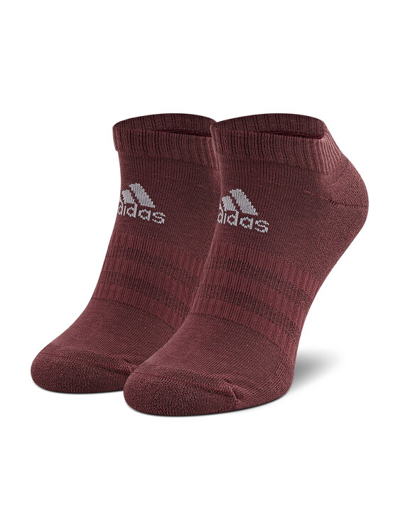 adidas adidas Короткі шкарпетки Cush Low 3Pp HE4984 Бордовий