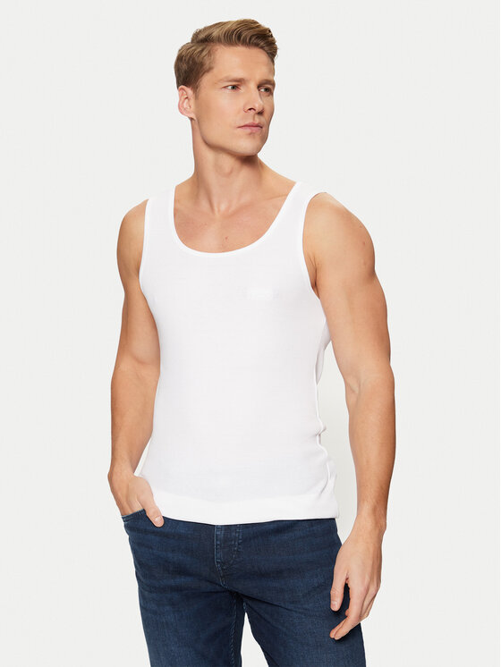 BOSS BOSS Ujjatlan felső szett 50542132 Fehér Regular Fit