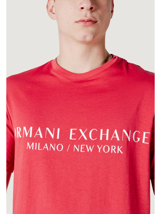 Armani Exchange Armani Exchange T-shirt 8NZT72 Z8H4Z Rosso Casual Fit