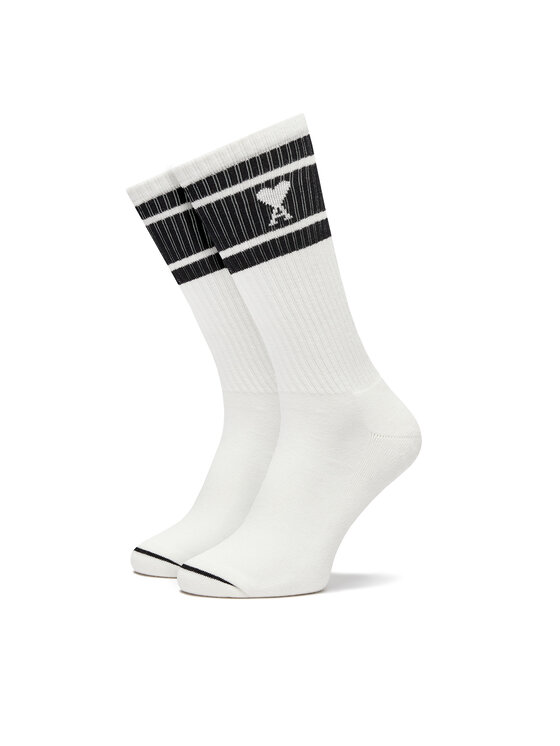 AMI Paris AMI Paris Dolge nogavice USC001.AW0015 Bela