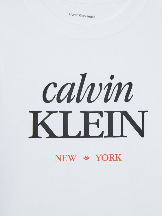 Calvin Klein Jeans Calvin Klein Jeans T-Shirt LVCKSJA07B Λευκό Regular Fit