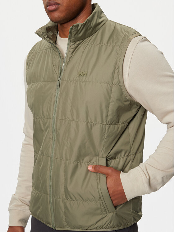 Helly Hansen Helly Hansen Kamizelka Vika Light Ins Vest 53351 Zielony Regular Fit