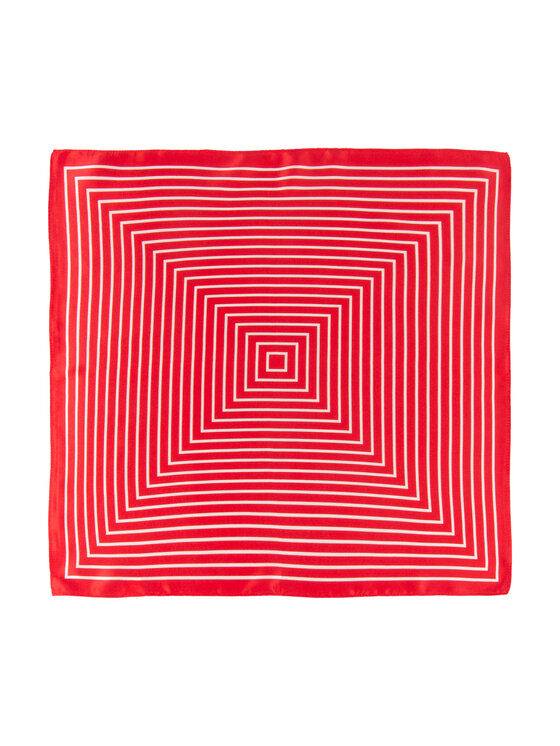 ALLORA BE UNIQUE ALLORA BE UNIQUE Foulard jedwabna Rosso