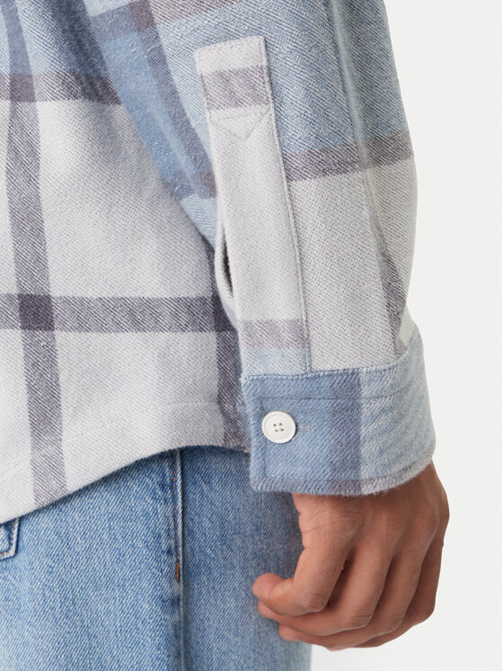 BOSS BOSS Hemd Locky 50548968 Grau Oversize