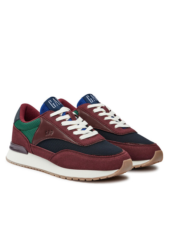 Gap Gap Sneakersy New York Fine Mesh W GAF007F5SWRDEYGP Bordová