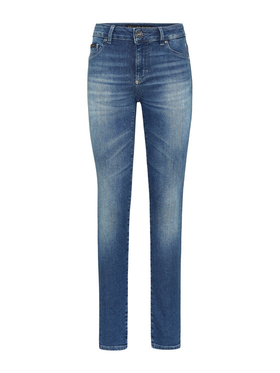 PHILIPP PLEIN PHILIPP PLEIN Jeggings 22463 Azzurro chiaro Jegging Fit