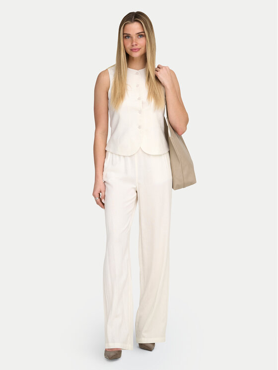 ONLY ONLY Uzvalka veste Goa 15363724 Balts Regular Fit