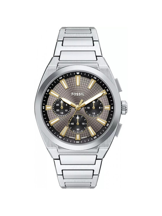Fossil Hodinky FS6128 Strieborná