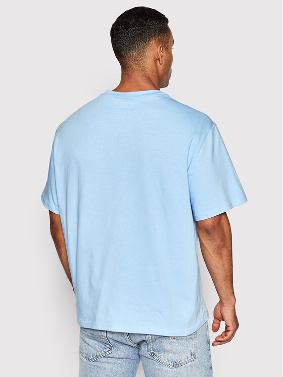 2005 2005 T-krekls Unisex Horned Gaiši zils Relaxed Fit