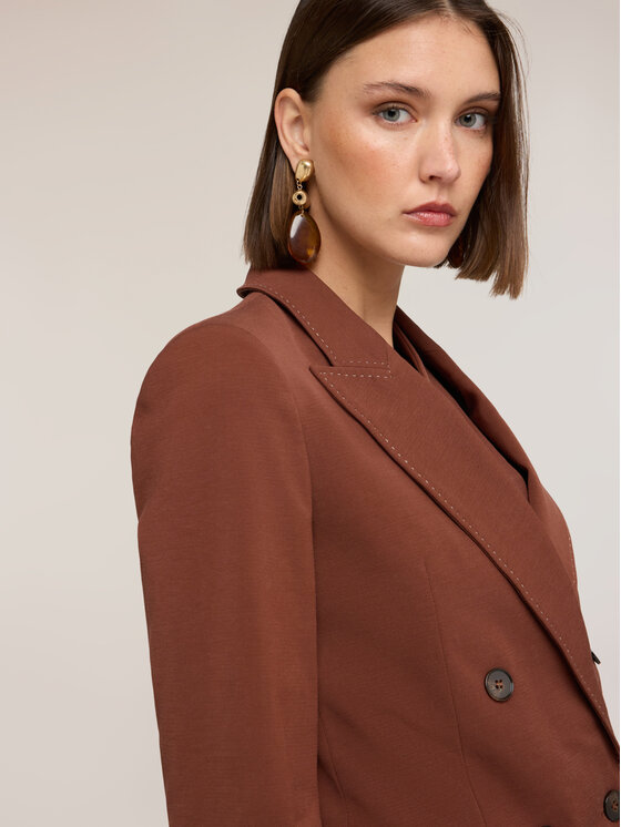 Motivi Motivi Giacca di transizione Q072Q001094N0F2 Marrone Over Fit