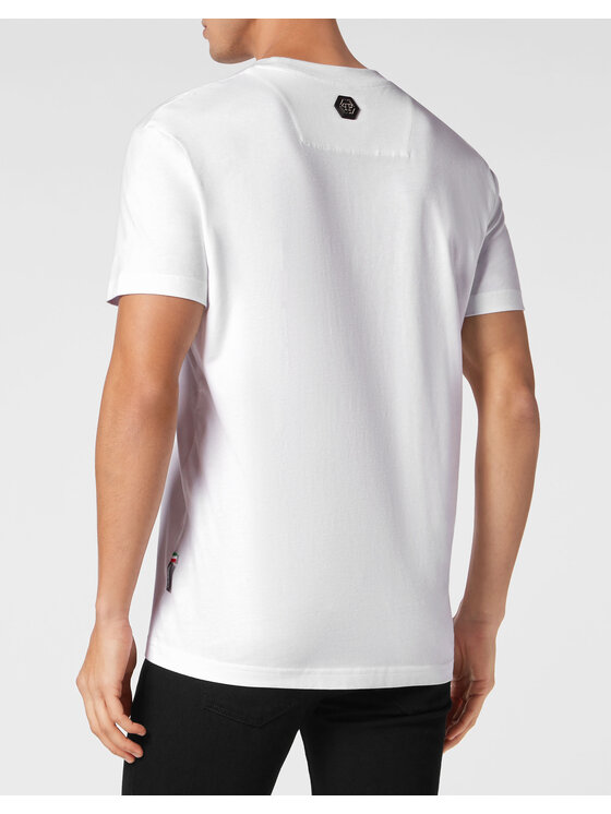 PHILIPP PLEIN PHILIPP PLEIN T-Shirt 9899 Biały Regular Fit