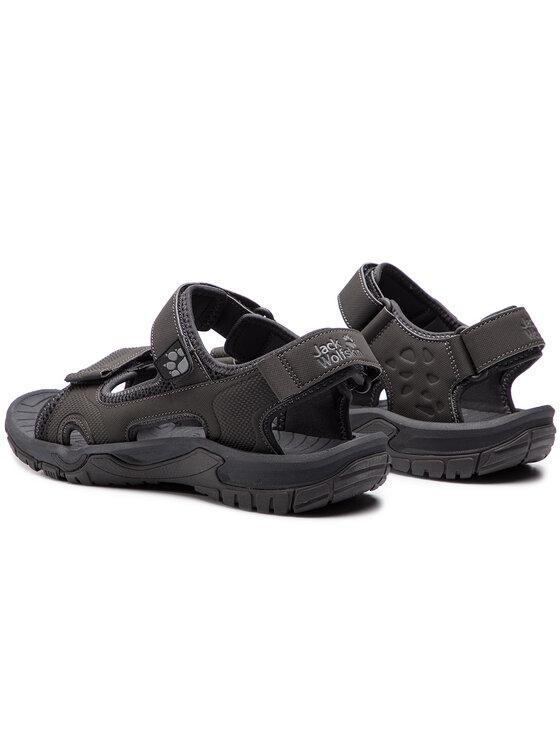 Jack Wolfskin Jack Wolfskin Sandály Lakewood Cruise Sandal M 409011 Šedá