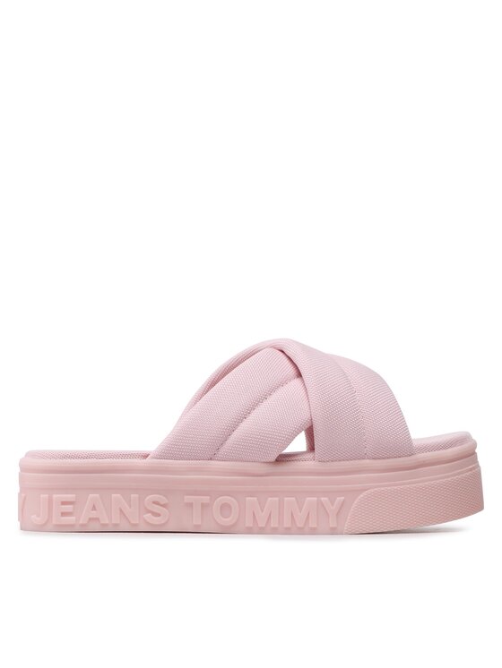 Tommy Jeans Tommy Jeans Pantoletten Fltfrm Sandal EN0EN02116 Rosa