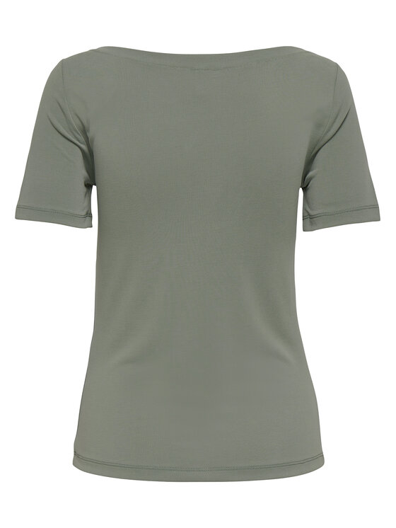 ONLY ONLY T-Shirt Free 15367559 Zielony Regular Fit