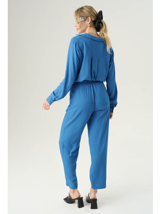 Femestage Femestage Dámské kalhoty Femestage AB BASE TRU1860-012 Modrá Regular Fit