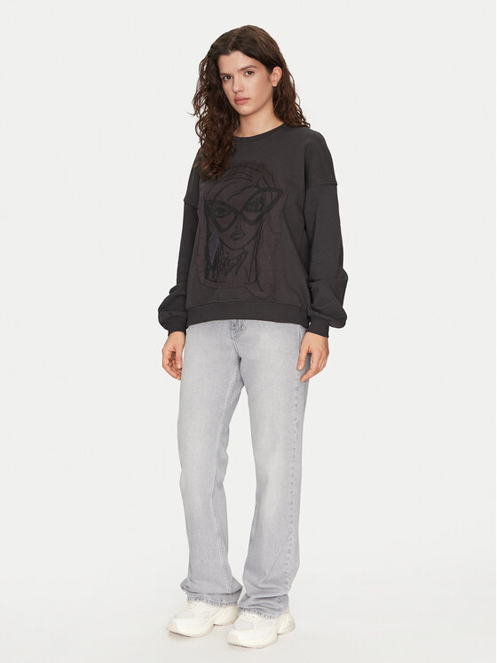 ONLY ONLY Суитшърт Collie 15337366 Сив Regular Fit