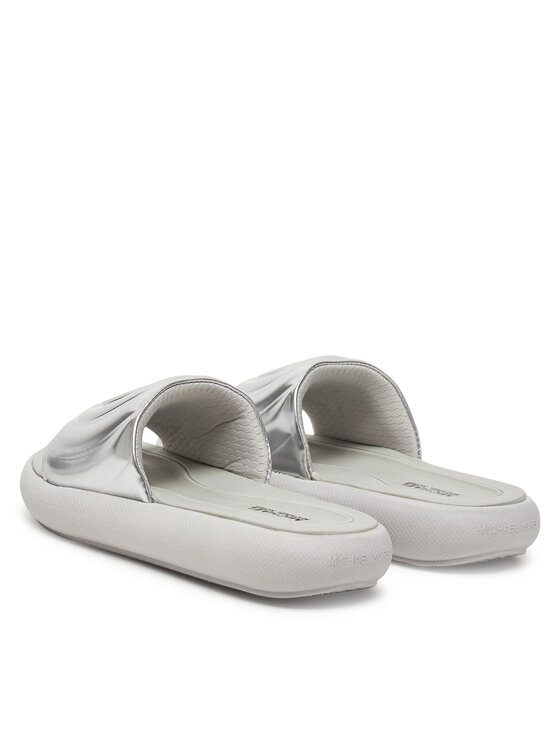 MICHAEL Michael Kors MICHAEL Michael Kors Klapki MK01421040 Srebrny