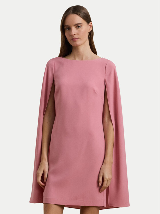 Sukienka koktajlowa LAUREN RALPH LAUREN, Rozmiar 12, Różowa, 253855210034