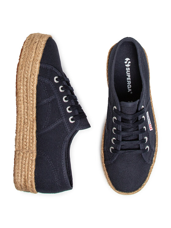 Superga Superga Espadrilky 2730 Cotropew S00CF20 Tmavomodrá