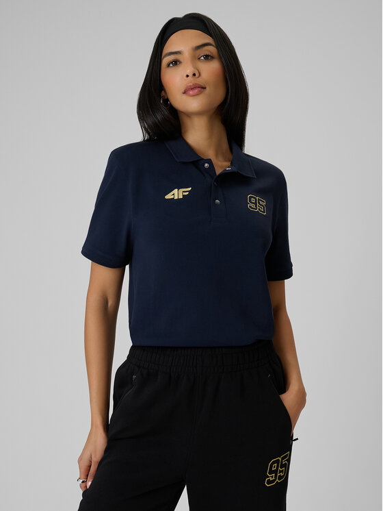 4F 4F Polo MOTOSPORTS 2026 Granatowy