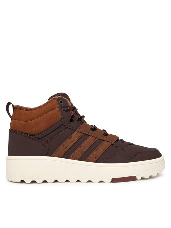 adidas adidas Sneakersy Hoops 4.0 Mid JQ5364 Brązowy