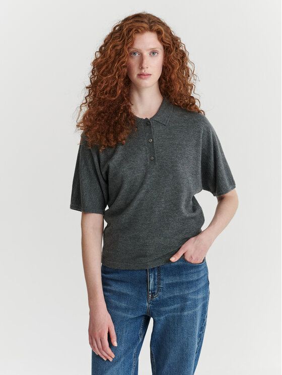 TATUUM TATUUM Bluzka SOBA Szary Loose Fit